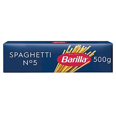 Barilla Classique - Spaghetti n. 5 à la semoule de blé dur toujours al dente - 500 g