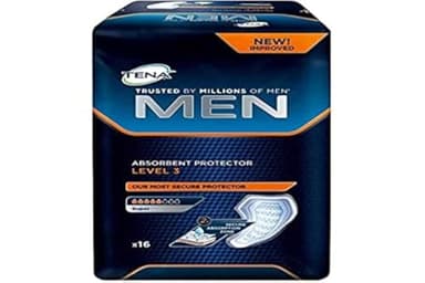 TENA 750830 Men Level 3 Lot de 16 protections pour incontinence