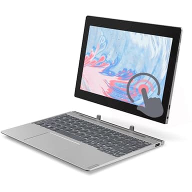 Lenovo IdeaPad D330 2-en-1 à écran Tactile Ordinateur Portable, 10,1 Pouces (1280 x 800), Intel Celeron N4000, 4 Go de RAM, SSD de 64 Go, Clavier Japonais QWERTY, Windows 11 Pro (reconditionné)