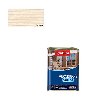 Syntilor - Vernis Bois Incolore Satiné 1L