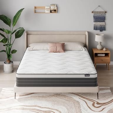Vesgantti Matelas 80x200cm, Épaisseur 26cm, Matelas à Ressorts ensachés Indépendant, Technologie Hybrid, Multicouches Extra Confort 7 Zones, Oeko-tex (Tight Top GYS)