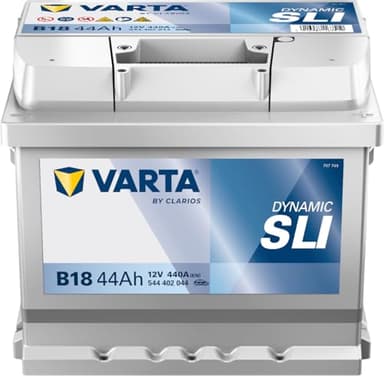 Varta Blue Dynamic B18 Batterie Voitures, 12 V 44Ah 440 Amps (En)
