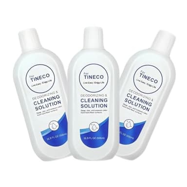 Solution Liquide De Nettoyage Des Sols 500ml |Compatible Avec Tineco Floor One S3/S5/iFloor/Breeze/S5 Combo/S7 Pro Robot Aspirateur Pièces Décontamination(3pcs)