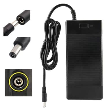 Chargeur Trotinette Electrique, 42V 2A Universel Chargeur Velo Electrique pour Scooter électrique Hoverboard 36V Trottinette Batterie (DC)