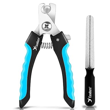 Candure Coupe Ongles Chien Pour Coupe Griffes Chien Et Coupe Ongle Chat- Acier Inoxydable Chien Toilettage Coupe Ongles Pour Animaux De Compagnie