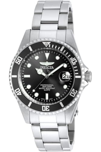 Invicta Pro Diver Montre mouvement à quartz en acier inoxydable - 37mm