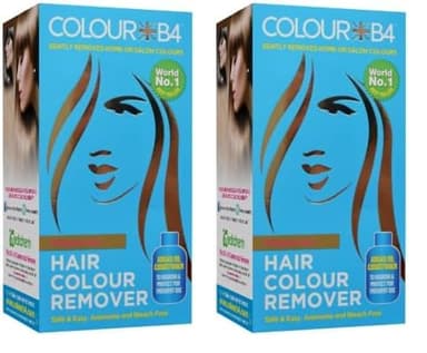Colour Effaceur de Coloration, Usage Fréquent, 180 ml, L'emballage peut varier (Lot de 2)