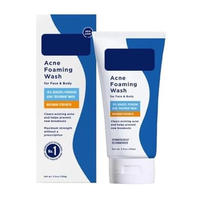 Acne Foaming Wash,Nettoyant pour Visage Doux pour le Nettoyage des Pores Profonds,Mousse nettoyante pour l'acné,Akne Clean Foam Cleanser,Acne Foaming Wash Akne Mousse nettoyante douce pour le visage