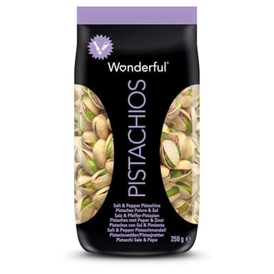 Wonderful Pistachios - Pistaches sel & poivre 250g
