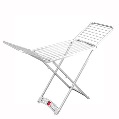 Vileda 157217 X-Leg Séchoir Résine Blanc 182 x 55 x 88 cm