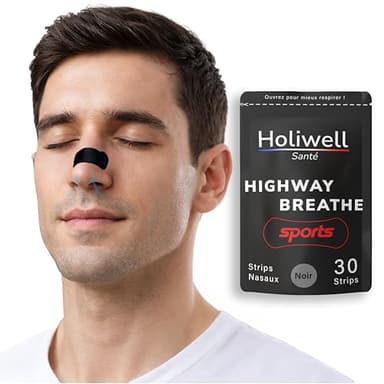 30 Écarteur Nasal Sport efficace puissant - Bandelettes Nasales - Dilatateur Nasal – Nasal strip Accessoire sport cardio – Bande Nasale dispositifs médical pour améliorer la respiration