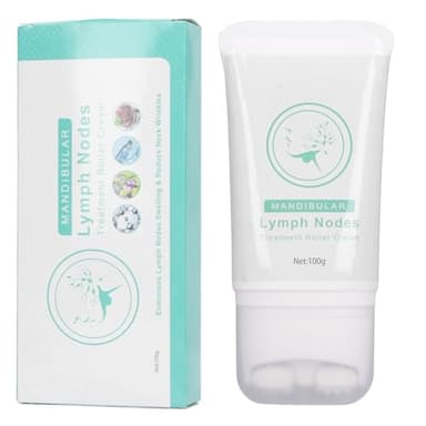 Crème Raffermissante Pour le Cou Réducteur à Double Menton, Crème à Rouleaux Mandibulaires Soins de la Peau Pour le Cou Estomper les Ridules Mandibulaire Resserrement Lifting Roller Cream 3,5 Oz