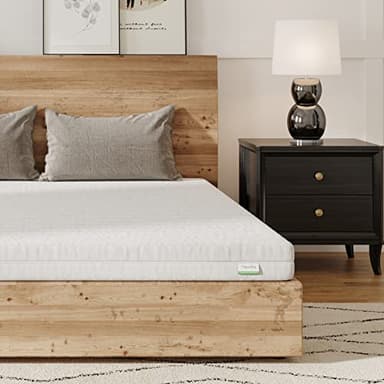 Novilla Matelas en Mousse 80x200, Matelas Amovible à 7 Zones de Confort, Réversible Été/Hiver, Respirable, Hauteur 14 cm