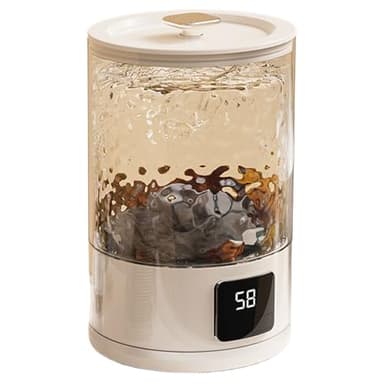 Mini Lave-Linge Nomade - Mini Machine à Laver Compacte pour Vêtements,Électroménager avec 3 Programmes pour Sous-vêtements, Outil de Nettoyage pour Maison Étudiante Camping Voyage