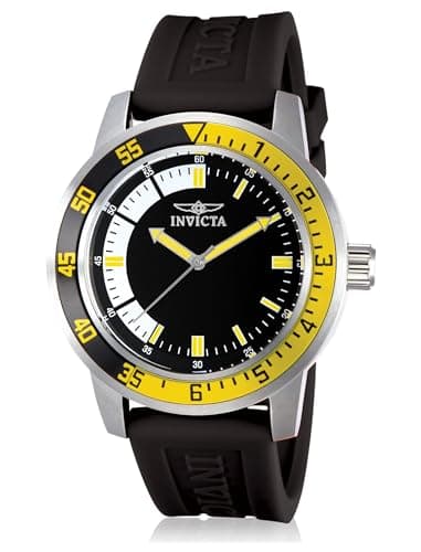 Invicta Specialty Montre Homme mouvement à quartz en acier inoxydable - 45mm