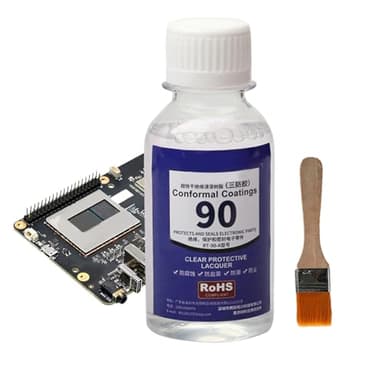Peinture PCB – 100ml Vernis Protecteur Transparent | Scellant Carte Électronique | Revêtement Étanche Séchage Rapide Pour Isolation, Collage, Raccords Électriques, LED
