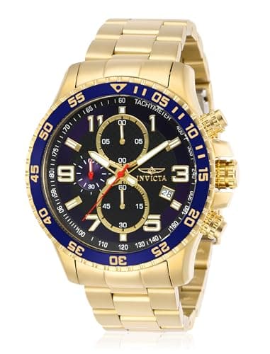 Invicta Specialty Montre Homme mouvement à quartz en acier inoxydable - 45mm
