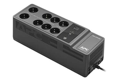 APC Back-UPS Essential - BE850G2-GR - UPS 850VA 230V, USB Type-C and A Charging Ports, 8 Schuko CEE 7 outlets (2 Surge)