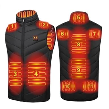 joyvio Gilet chauffant électrique unisexe