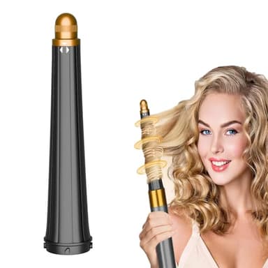 Accessoire de rouleau de cheveux long pour Dyson Airwrap HS01 HS05, 20-36mm, Nouveau design conique, barils de boucles, pièces de fixation (dorées)