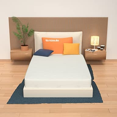 Matelas 140 x 200 cm, 10 cm de haut, pour canapé-lit, pliable, avec revêtement en Aloe Vera, hypoallergénique et anti-acarien Plus H10