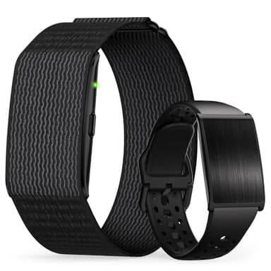 iSo Tech Bracelet Connecté sans Écran Homme Femme, Fitness Tracker 24/7 Suivi Activité et Sommeil avec Fréquence Cardiaque, Analyse IA, 60 Jours d’Autonomie, 170+ Sports, sans Abonnement (Noir)