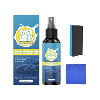 Vesidoloy Spray Pour Voitures | Polissage Automobile Multifonctionnel 120ml - Kit De Détail Automobile - Pour Détail Et Polissage Extérieur Pare Brise Phare Pneu