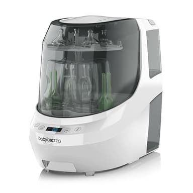 Baby Brezza - Lave-biberons Bottle Washer Pro Blanc - lave, stérilise et sèche automatiquement biberons et accessoires de tire-lait