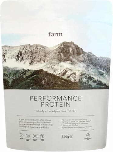 Protéine Performance de Form Poudre de proteine vegetale - Vegan Protein Powder avec des BCAA et des enzymes digestives, parfait après l’entraînement. Au goût délicieux, même avec de l’eau