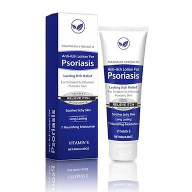 Crème Anti-Démangeaisons 96g, Crèmes Contre Le Psoriasis, adaptée à tous les types de peau