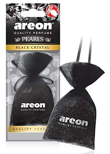 AREON Perles Parfum de Voiture Cristal Noir