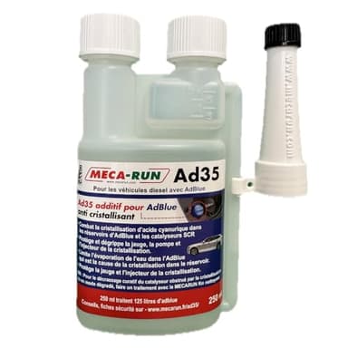 MECA-RUN AD35 250 ML anti cristallisant pour réservoir AdBlue