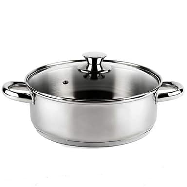 Vier - CI16 - Casserole à induction en acier inoxydable 18/10, de qualité,16 cm