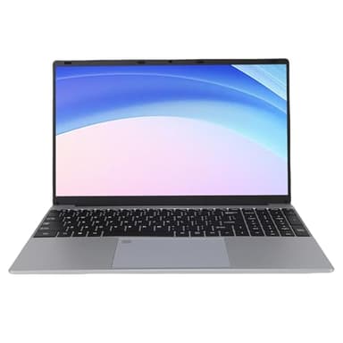 Matybobe Ordinateur Portable Quad Core 3.4GHz Processeur 15.6 Pouces FHD Affichage USB3.0 Ordinateur avec Caméra Déverrouillage par Empreinte Digitale (128 Go Prise UE)