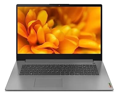 Lenovo IdeaPad 3 17ITL6 - Ordinateur Portable 17.3'' HD (Intel Core i3-1115G4, RAM 8Go, 512Go SSD Stockage, Intel UHD Graphics, Windows 11 Home) Clavier AZERTY (français) - Gris