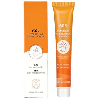 LOPHE Crème Dépilatoire - Épilation Précise Lèvres Supérieures Sourcils Bikini - Hypoallergénique pour Peau sensible - Naturel Vegan Cruelty Free - 20g