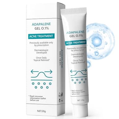 Crème Anti-Acné 20g, Soin Quotidien Réduit Comédogène, Aide à Réduire les Imperfections et l’Excès de Sébum, Apaise les Rougeurs, Hydrate et Lisse la Peau Grasse et Sensible