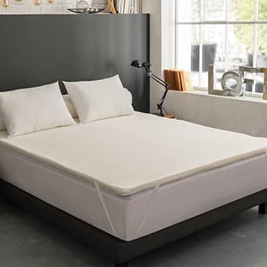 DODO - Surmatelas VISCOVEGETAL 160x200 cm - Lit 2 Personnes - Soutien Medium - Mousse en Machine à Mémoire de Forme Viscoélastique - Composition 68% Polyester, 32% Viscose - Fixation Élastique