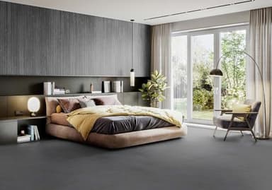 Dalle PVC imitation carrelage gris foncé, Gerflor Senso Lock 20 1119 Brickell Dark, pose clipsable, 29,8 x 60,2 cm, usage domestique