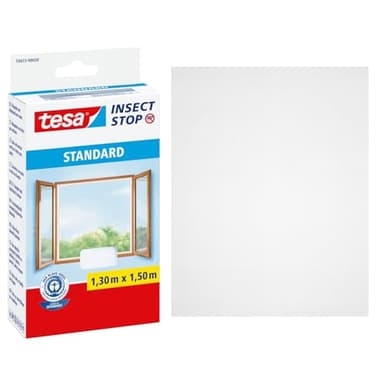 Tesa mixte moustiquaires, Blanc, 1,3 m :1,5 m