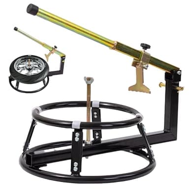 TOPWAY Détalonneur de Pneu Décolle Pneu pour Moto 16 à 21", Décolle-Pneus pour Moto, Démontage Aide Montage pour Moto