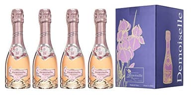 DEMOISELLE Champagne E.O. Brut Rose Coffret 4 Quart 0.8 L
