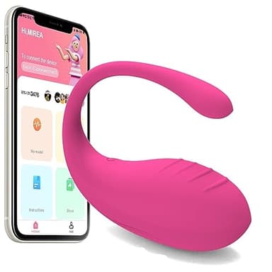 Oé𝐮f V𝒾br𝐀nt Connecté Telephone App,𝖮è𝗎f Vîbrant pour 𝖥è𝗆𝗆e Silicone Vîbromàsséur Femme Oeuf Vîbrant télécommande Stimülateur