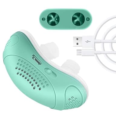 Dispositif Anti-Ronflement - Appareil Compact Anti Ronflement pour Un Sommeil Silencieux - Aide Respiratoire Adulte avec Confort Optimal en Avion Voyage Camping Maintien des Voies