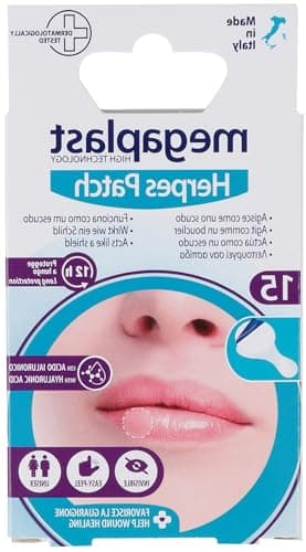 Patchs Invisibles Bouton de Fièvre – 15 Pansements Discrets Agit Comme un Bouclier, Protection Rapide pour Lèvres & Visage
