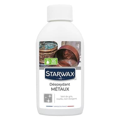 STARWAX Décapant Désoxydant pour Métaux - 250ml - Idéal pour Éliminer les Fortes Traces d'Oxydation