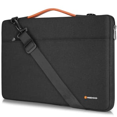 NIDOO 16 Pouces Sacoche Ordinateur Portable Sac à Main Bandoulière Mallette de Protection pour 15" 16" MacBook Pro (Air) / ThinkPad E16 T16 L16 Z16 / ThinkBook 16 16p 15 / IdeaPad Slim 5i 5 3i /XPS 16
