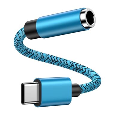 Adaptateur USB C Jack 3.5mm Type C Casque Ecouteurs Audio pour Samsung Galaxy A56 5G A55 A54 A53 A36 A35 A17 A16 S25 Ultra S24 FE S23 S22 S21, Adaptateur Prise Jack USB C pour iPhone 17 16 15 Pro Max