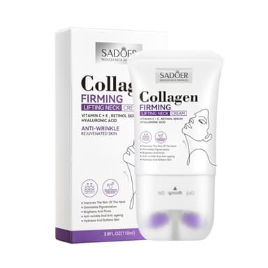 Crème pour le cou, crème pour raffermir le cou, crème pour le cou pour raffermir le cou, soulager les œdèmes dans le cou, réduire les rides, les ridules et le double menton