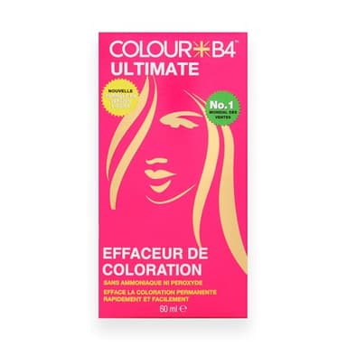 CB4 Ultimate Démaquillant Capillaire – Dissolvant de Couleur pour Cheveux, Sans Ammoniaque, Réduit les Pigments, Prépare à une Nouvelle Couleur